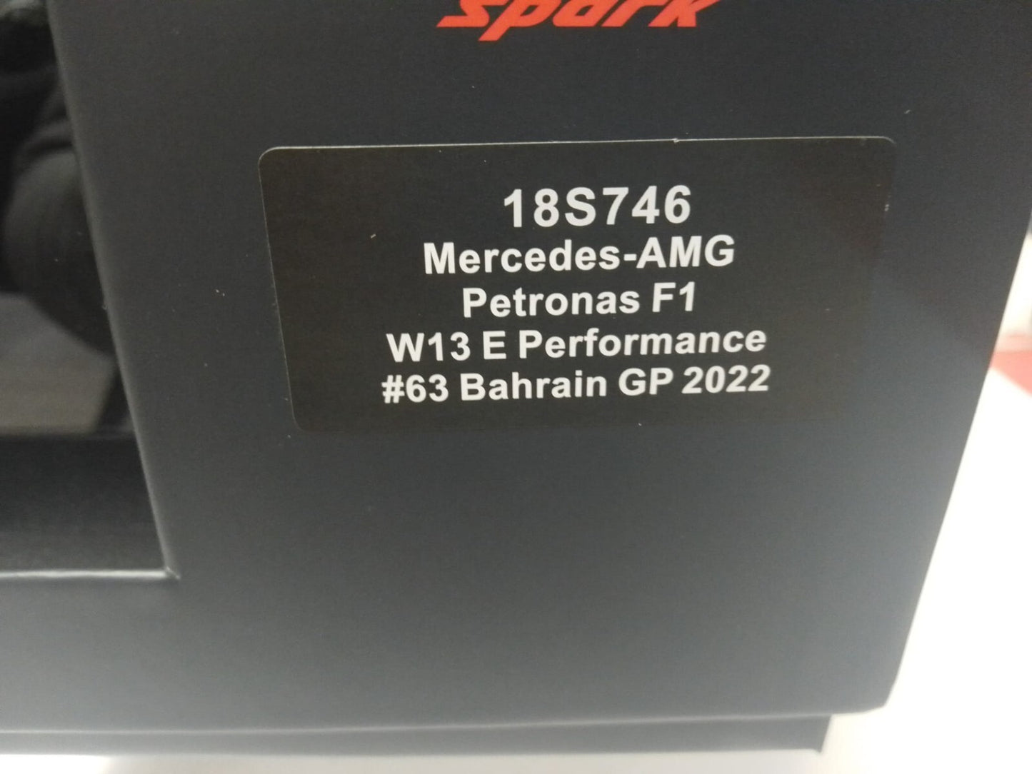 Spark Mercedes AMG George Russell GP Bahrain 2022 1/18