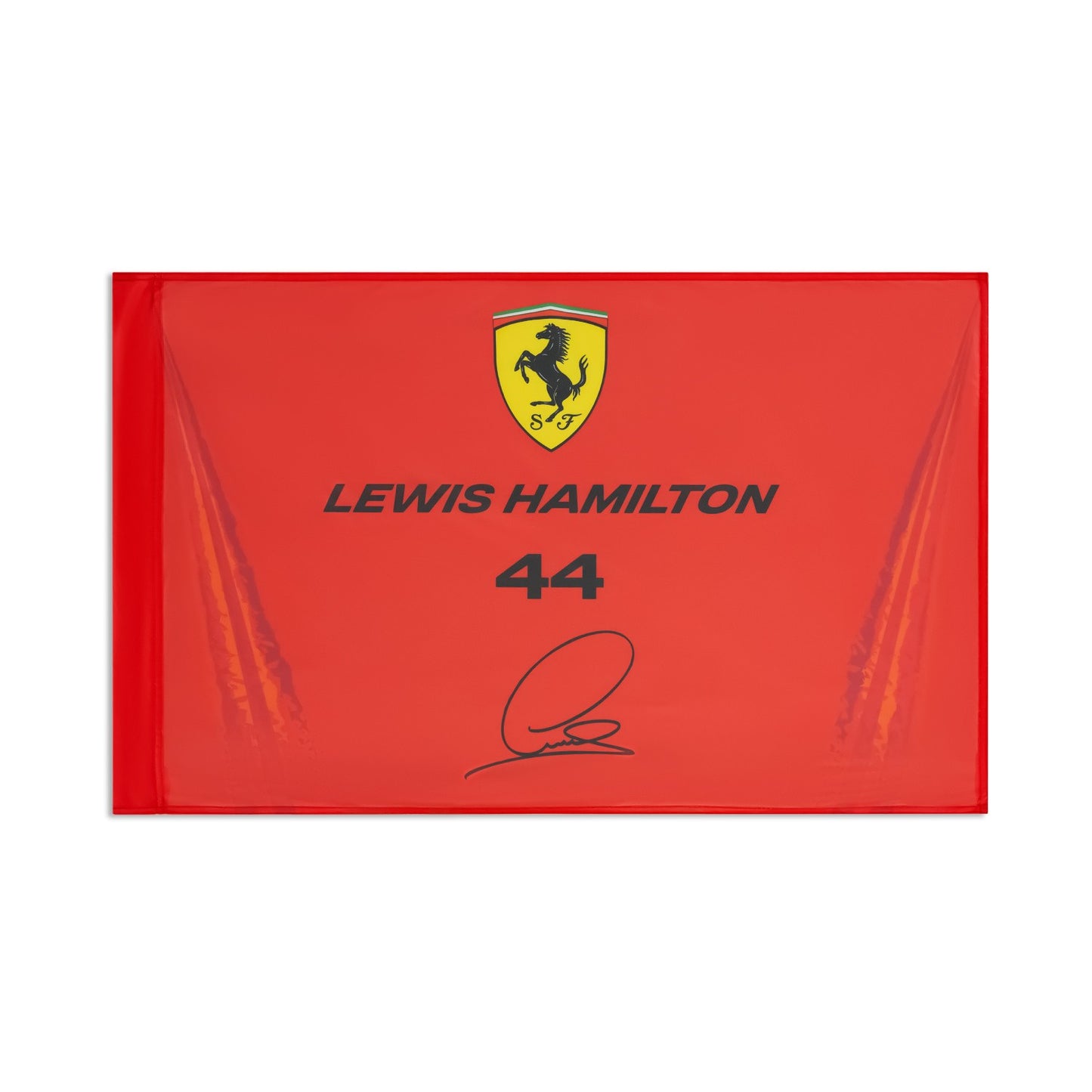 Bandera Ferrari Lewis Hamilton 2026