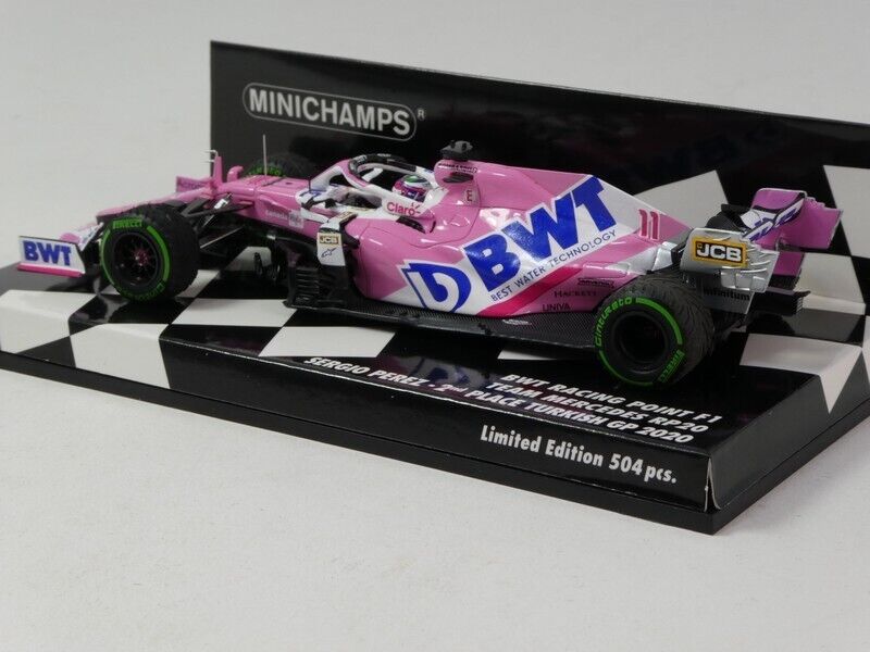 Minichamps Bwt Racing Point Turkish 2020 - Sergio Perez 1/43