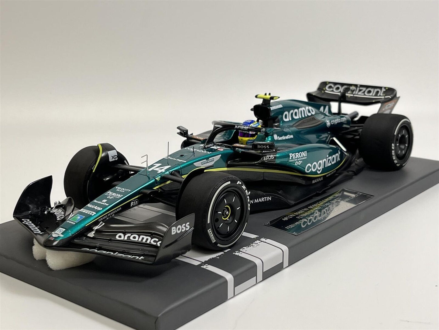 Minichamps Aston Martin Fernando Alonso Bahrain 2023