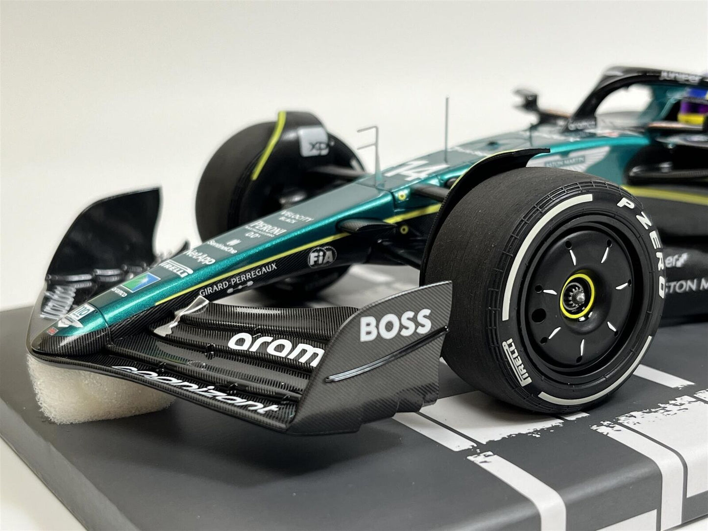 Minichamps Aston Martin Fernando Alonso Bahrain 2023