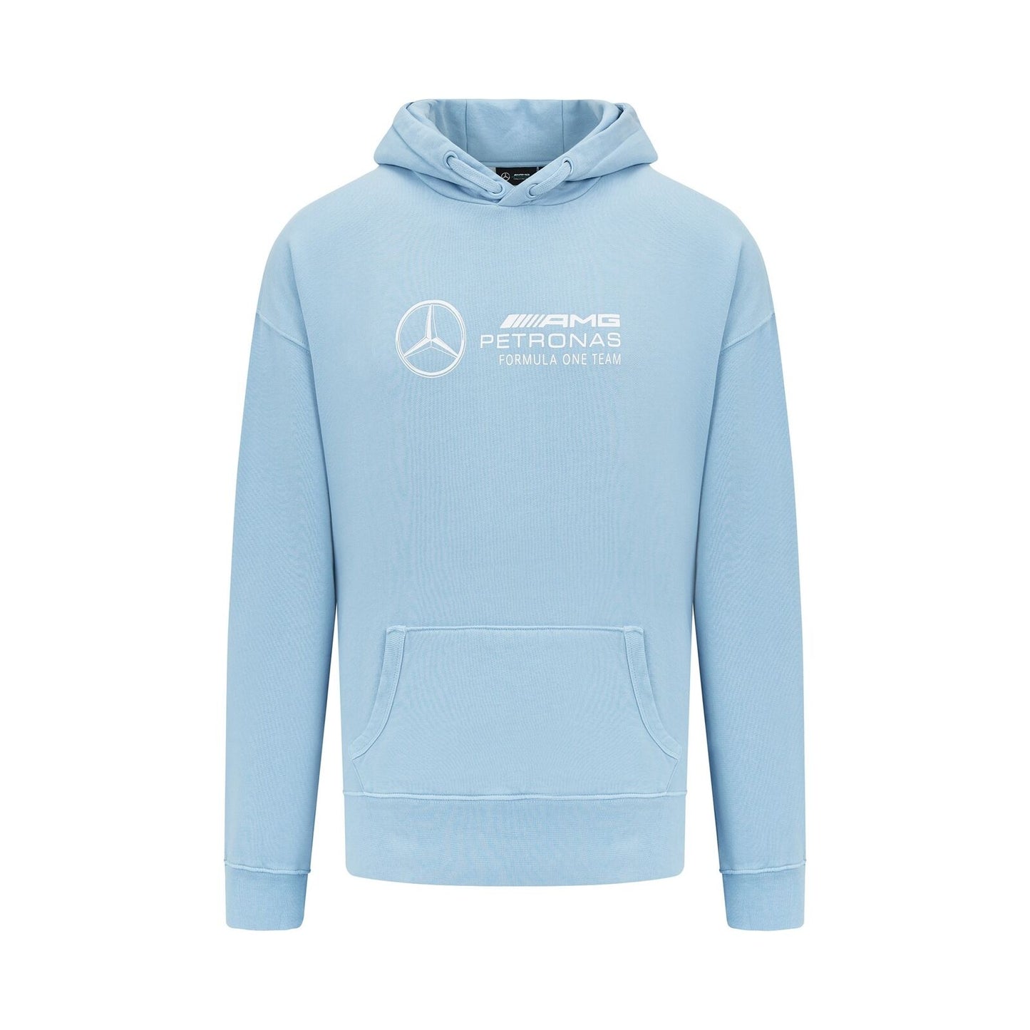 Sudadera Unisex Retro Mercedes Amg Azul Cielo