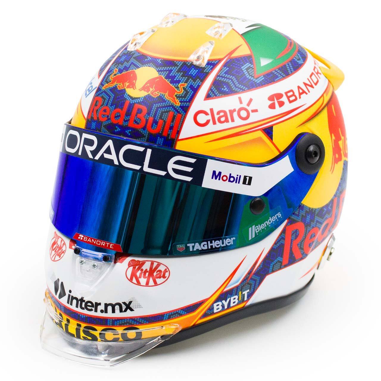 Mini Helmet Sergio Perez 2024