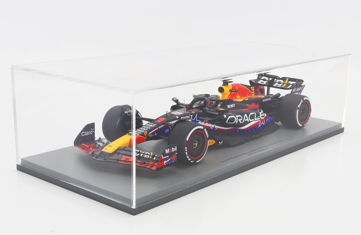 Spark Red Bull Max Verstappen Gp USA 2023 1/18