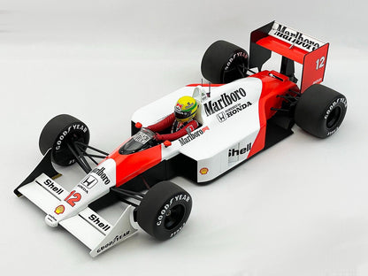 Minichamps Mclaren Mp4/4 Ayrton Senna 1988 Escala 1/12