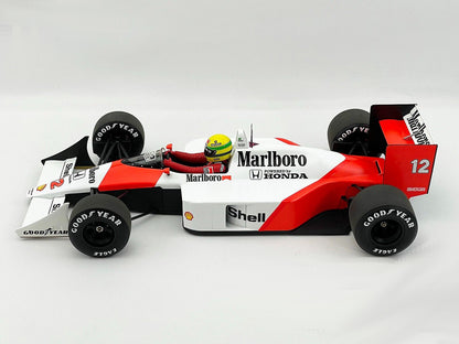 Minichamps Mclaren Mp4/4 Ayrton Senna 1988 Escala 1/12