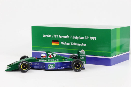 Werk83 Jordan J191 Michael Schumacher GP Belgica 1991 1/18