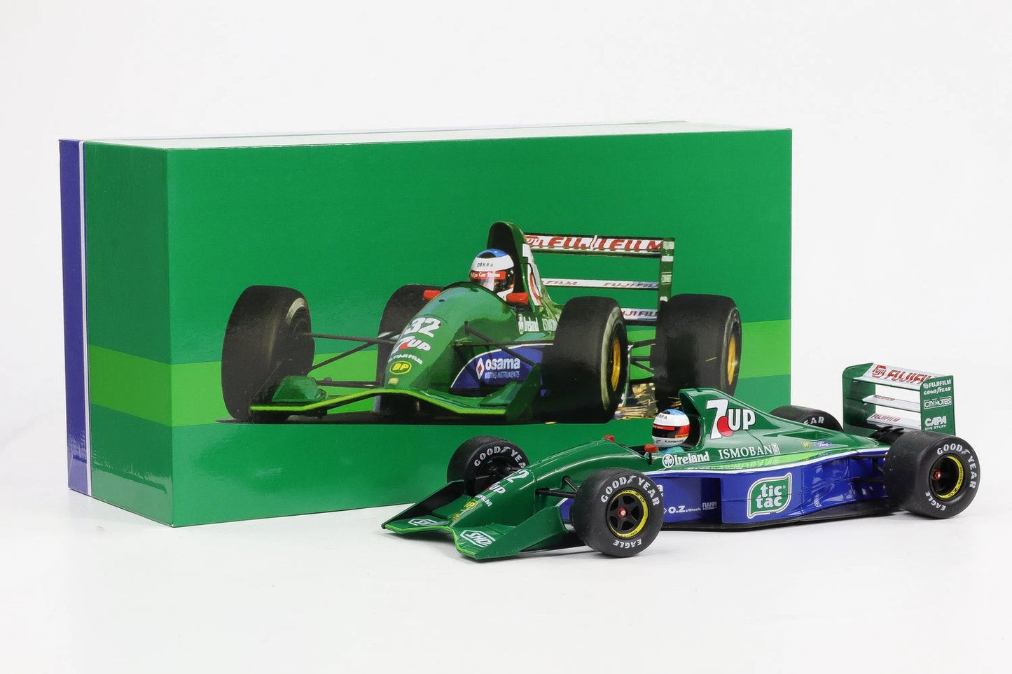 Werk83 Jordan J191 Michael Schumacher GP Belgica 1991 1/18