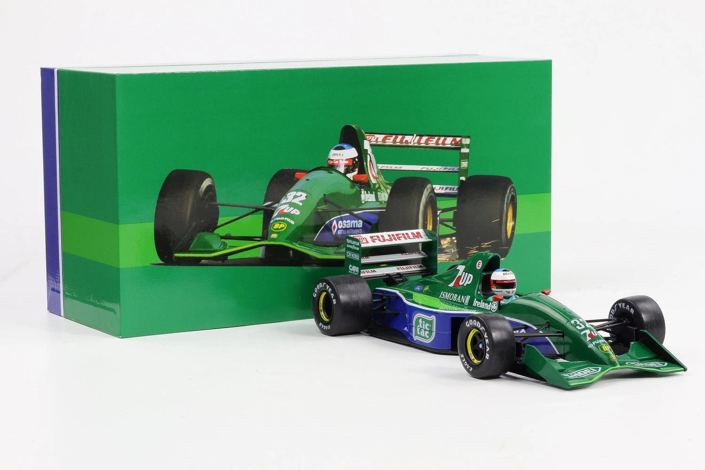 Werk83 Jordan J191 Michael Schumacher GP Belgica 1991 1/18