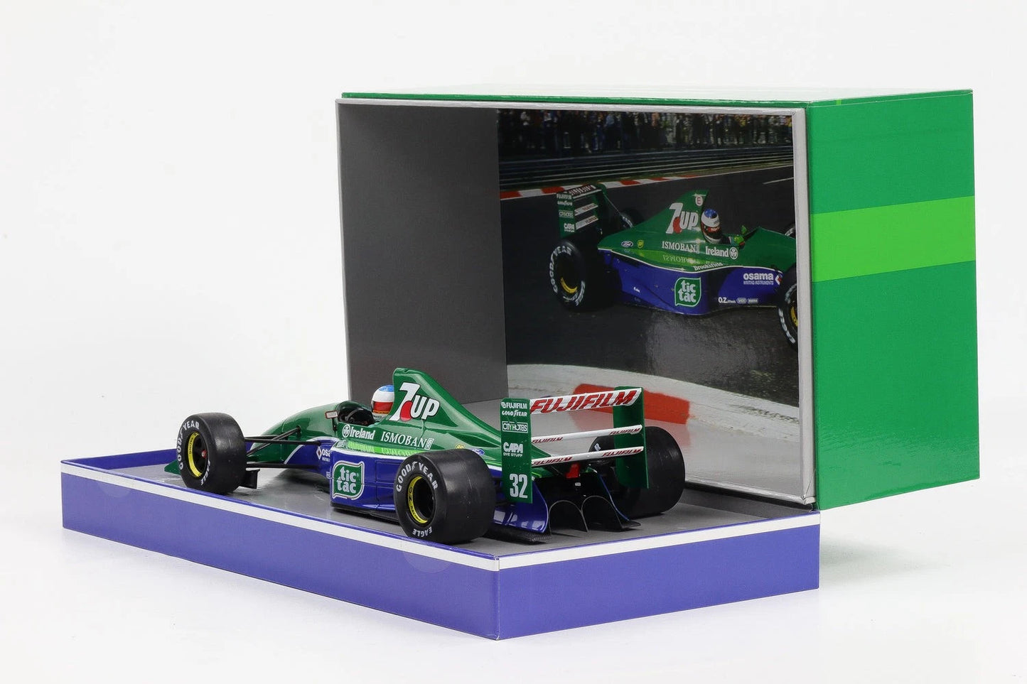 Werk83 Jordan J191 Michael Schumacher GP Belgica 1991 1/18