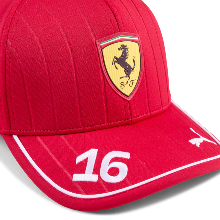 Gorra Ferrari Charles Leclerc 2025
