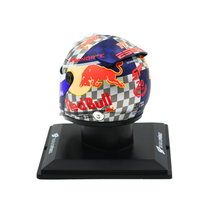 Mini Helmet Sergio Perez Gp Silverstone 2024 Escala 1/4