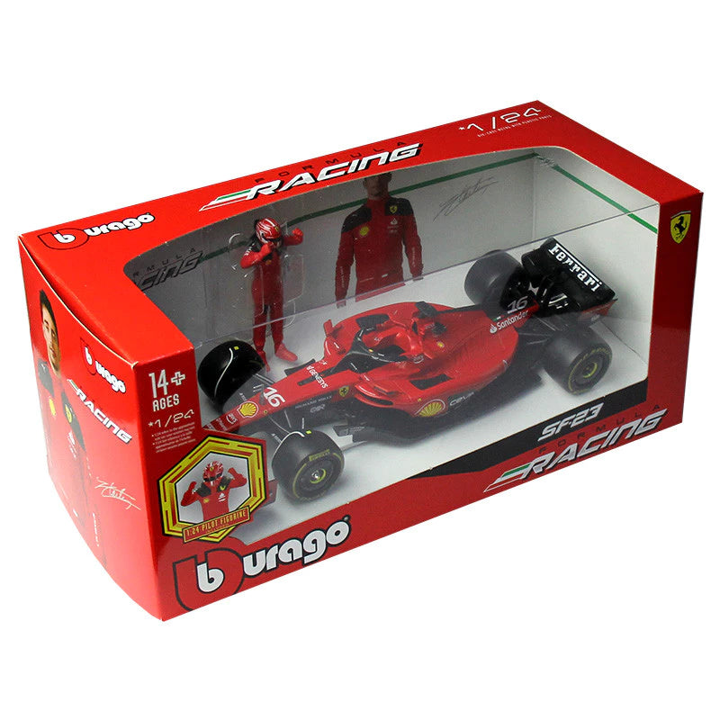 Bburago Ferrari Sf23 Fig Carlos Sainz 1/24