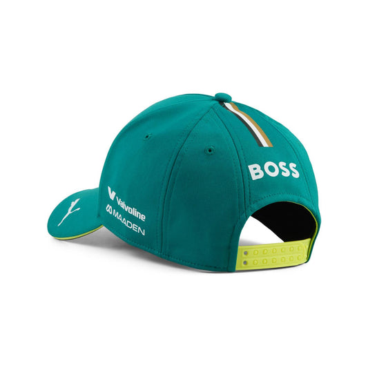 Gorra Oficial Aston Martin Verde 2026